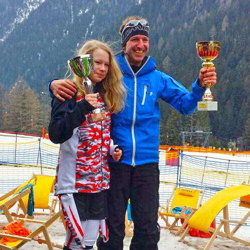 Ortsmeisterin & Ortsmeister 2015 (Markus Supersberger & Celina Schubert)